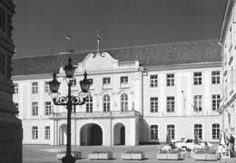 Tallin: il Castello, oggi sede del Governo