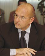 Il presidente della Regione, Ugo Cappellacci