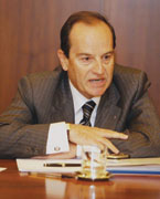 Il presidente di Confindustria Sardegna meridionale, Maurizio de Pascale